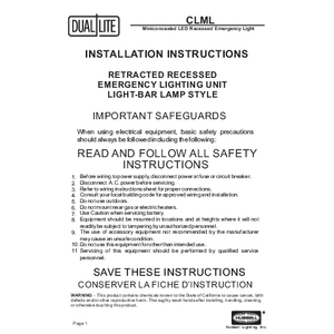 CLML Emergency Installation Manual